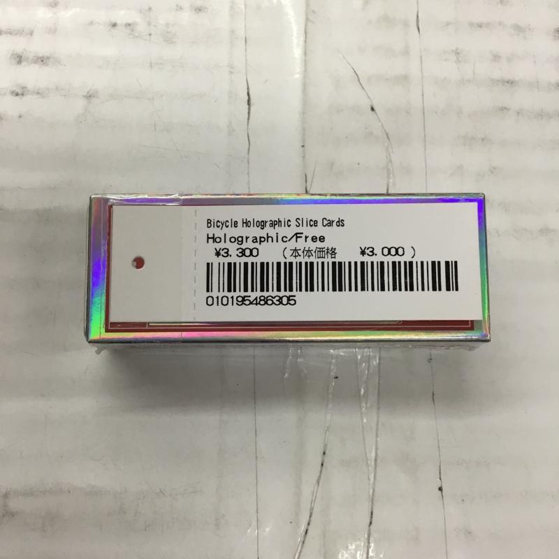 シュプリーム Supreme ファッション小物 ファッション小物 Bicycle Holographic Slice Cards 23FW トランプ カード ロゴ、文字 マルチカラー / マルチカラー / メンズ USED 古着 中古 10106335