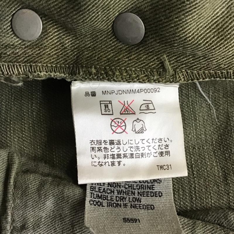 ポロラルフローレン POLO RALPH LAUREN パンツ デニム、ジーンズ デニムパンツ スリムパンツ ストレッチパンツ ジーンズ 30インチ ダメージ加工 カーキ / カーキ / メンズ USED 古着 中古 10118438