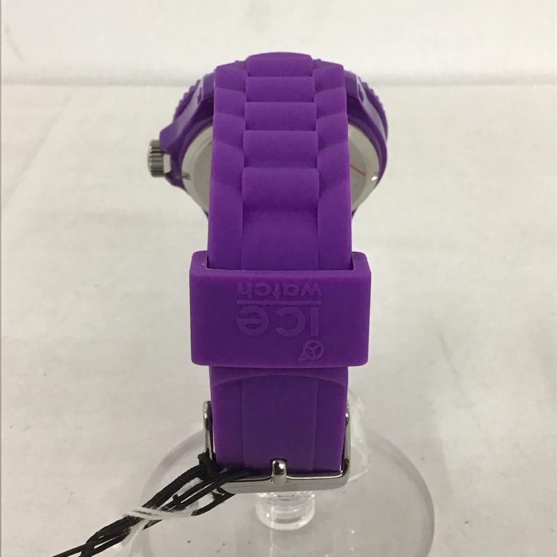 アイスウォッチ ICE WATCH 腕時計 アナログ(クォーツ式) SI.PE.U.S.09 ロゴ、文字 紫 / パープル / メンズ USED 古着 中古 10135260