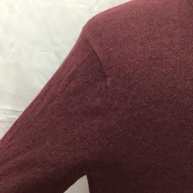 ポロバイラルフローレン Polo by RALPH LAUREN ニット、セーター 長袖 710876714006 クルーネック ウール L ワンポイント えんじ / ワインレッド / メンズ USED 古着 中古 10112395