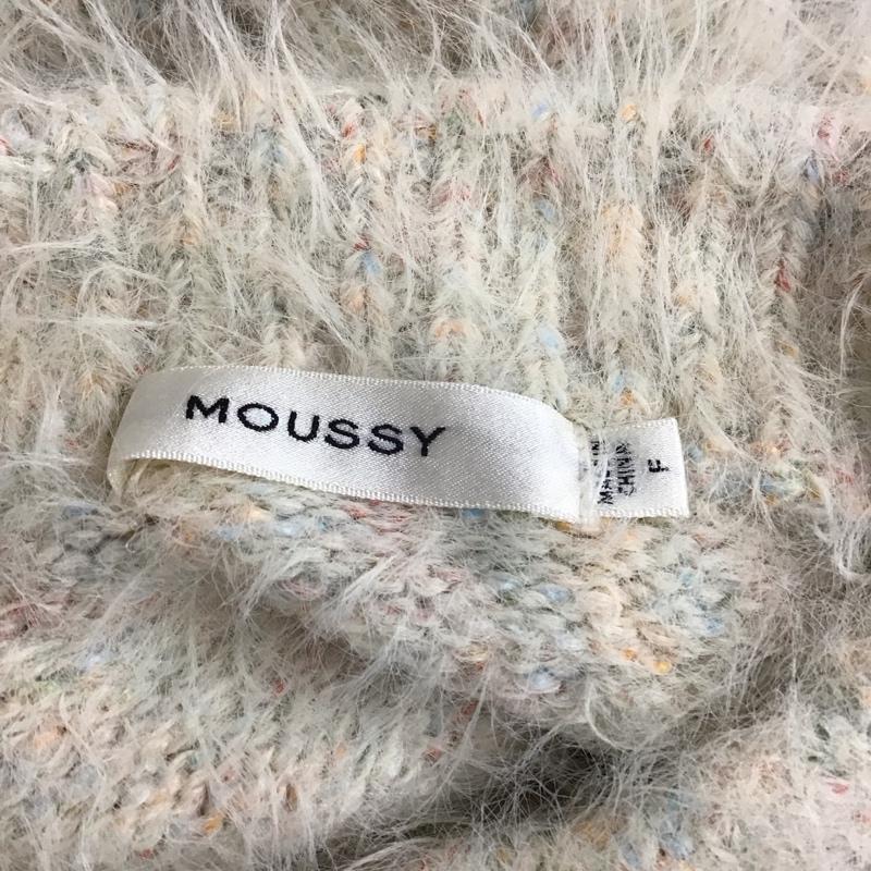 マウジー MOUSSY ニット、セーター 長袖 010bsa70-1340 長袖ニット セーター シャギーニット FREE 総柄 マルチカラー / マルチカラー /  レディース USED 古着 中古 10114523