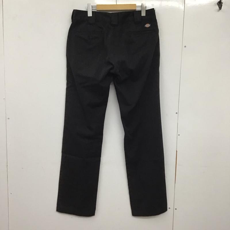 ディッキーズ Dickies パンツ ワークパンツ、ペインターパンツ ワークパンツ スリムパンツ カジュアルパンツ ストレッチパンツ 32インチ 無地 黒 / ブラック / メンズ USED 古着 中古 10137655
