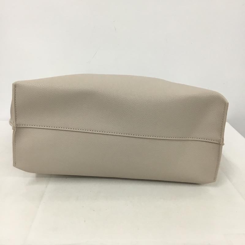 アンドシュエット & chouette トートバッグ トートバッグ 2120185021 ロゴ、文字 グレージュ / グレージュ / レディース USED 古着 中古 10136974