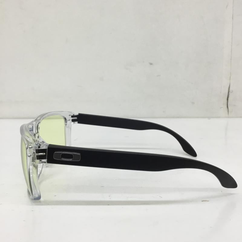 オークリー OAKLEY めがね・サングラス サングラス OO9244-6356 オークリー ホルブルック ワンポイント 透明 / クリア / X 黄緑 / イエローグリーン / メンズ USED 古着 中古 10133601