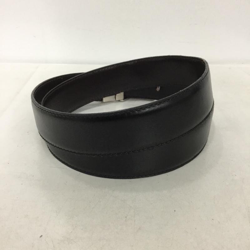 グッチ GUCCI ベルト・バックル ベルト 無地 黒 / ブラック / メンズ USED 古着 中古 10138020