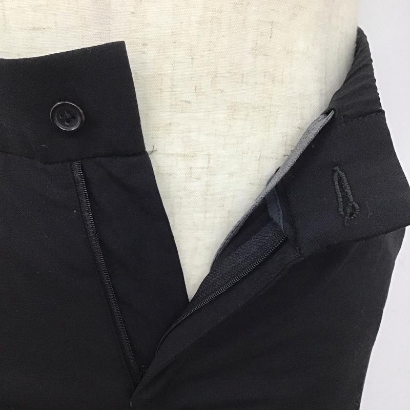 ポールスミス Paul Smith パンツ スラックス スラックス ワイドパンツ カジュアルパンツ S 無地 黒 / ブラック /  メンズ USED 古着 中古 10125110