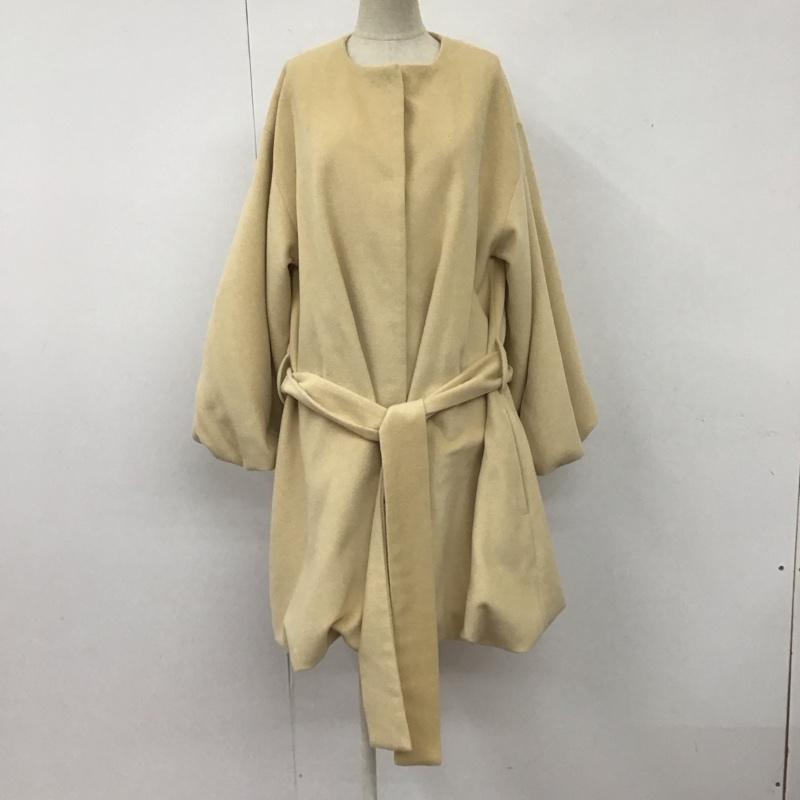 ミュゲ muguet コート コート一般 無地 ベージュ / ベージュ / レディース USED 古着 中古 10107341