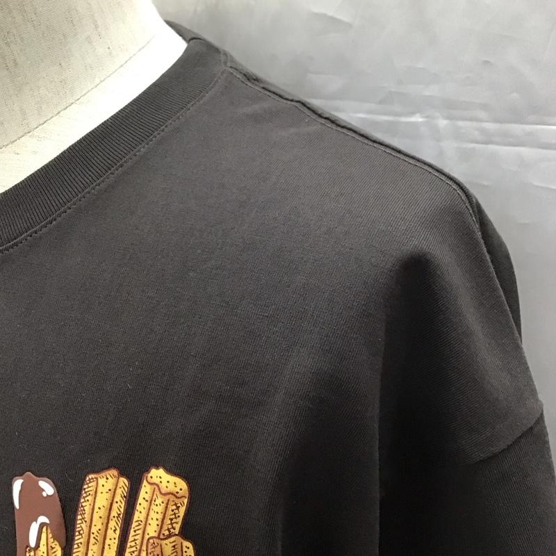 キス KITH Tシャツ 半袖 半袖カットソー プリントTシャツ クルーネックカットソー XL ロゴ、文字 黒 / ブラック /  メンズ USED 古着 中古 10111005