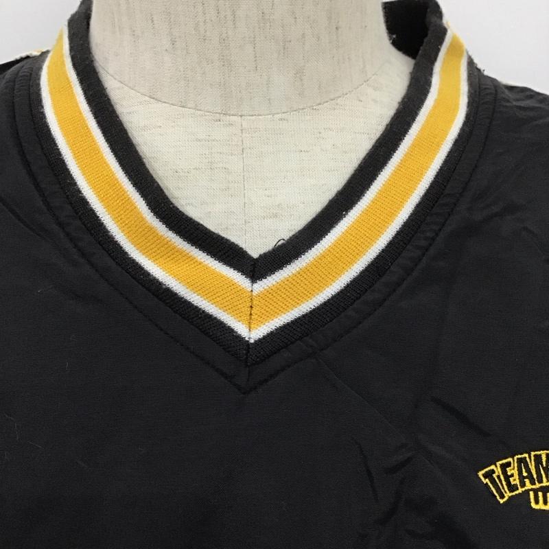 オーガスタスポーツウェア AUGUSTA SPORTSWEAR ジャケット、上着 ジャケット、ブレザー オーバーナイロンジャケット プルオーバー L ワンポイント 黒 / ブラック / X 黄 / イエロー / メンズ USED 古着 中古 10107053