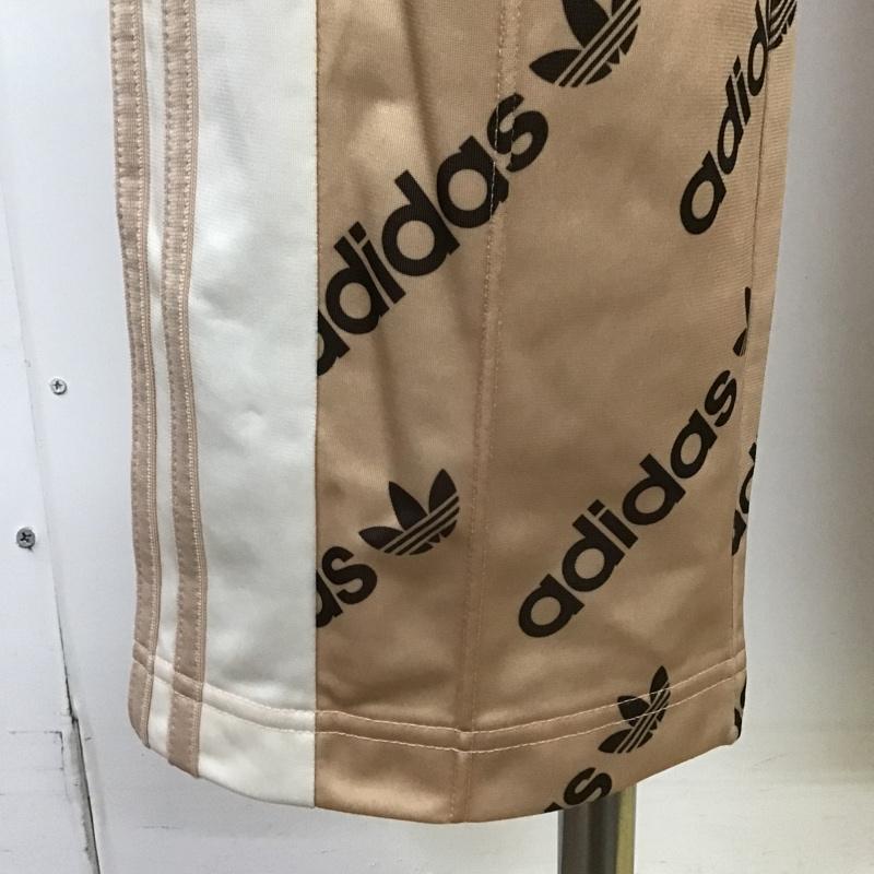 アディダスオリジナルス adidas originals ボトムス ボトムス hm4882 DIBREAKTRACKPANTSスポーツウェア ワイドパンツ ジャージ ロゴ、文字 白 / ホワイト / X ベージュ / ベージュ / X 茶 / ブラウン / レディース USED 古着 中古 10105837