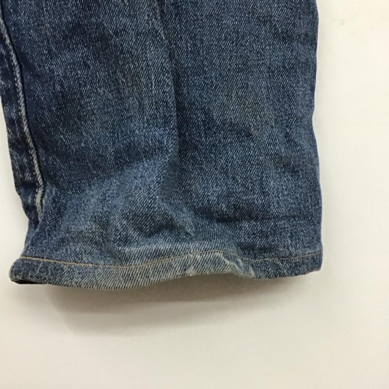 リーバイストラウスアンドコー Levi Strauss & co. パンツ デニム、ジーンズ デニムパンツ ストレートパンツ ワイドパンツ カジュアルパンツ 32インチ 無地 インディゴ / インディゴ /  メンズ USED 古着 中古 10124723