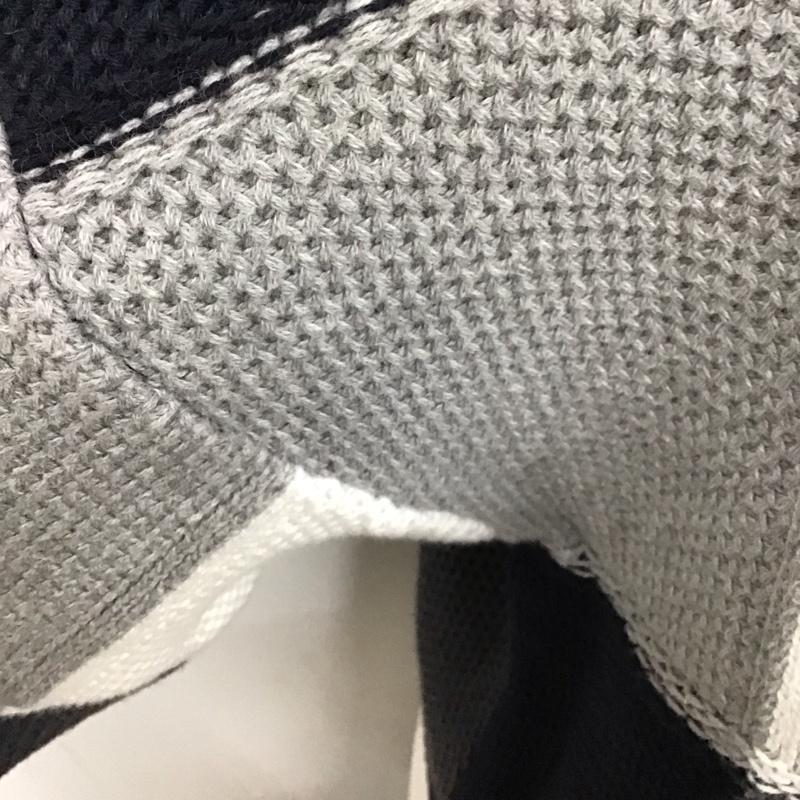 ザラ ZARA ニット、セーター 長袖 長袖ニットカットソー クルーネック セーター M チェック マルチカラー / マルチカラー / メンズ USED 古着 中古 10128044