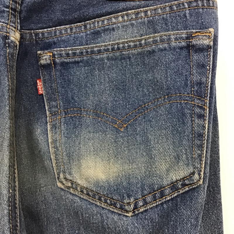 リーバイストラウスアンドコー Levi Strauss & co. パンツ デニム、ジーンズ デニムパンツ ストレートパンツ ワイドパンツ カジュアルパンツ 31インチ 無地 インディゴ / インディゴ /  メンズ USED 古着 中古 10124028