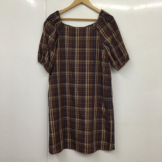 ロペピクニック ROPE  PICNIC ワンピース ミニスカート 38 チェック マルチカラー / マルチカラー /  レディース USED 古着 中古 10131536