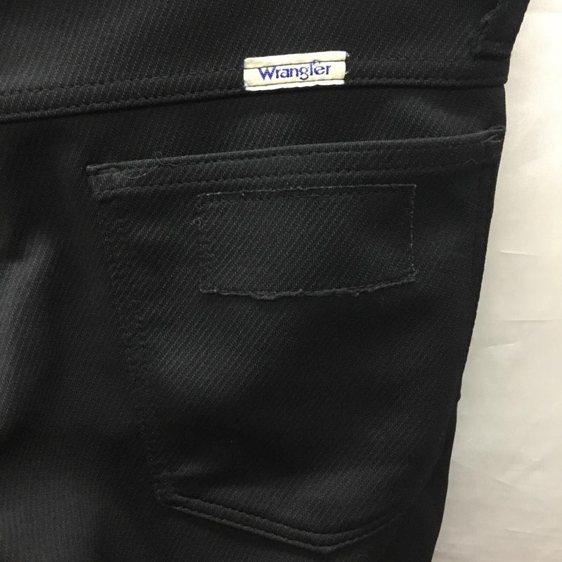 ラングラー Wrangler パンツ デニム、ジーンズ スリムパンツ カジュアルパンツ ストレートパンツ ストレッチパンツ 29インチ 無地 黒 / ブラック /  メンズ USED 古着 中古 10122383