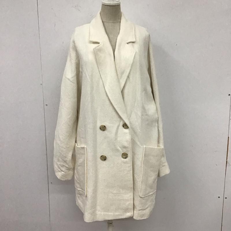ザラ ZARA ジャケット、上着 ジャケット、ブレザー S 無地 白 / ホワイト / レディース USED 古着 中古 10123881