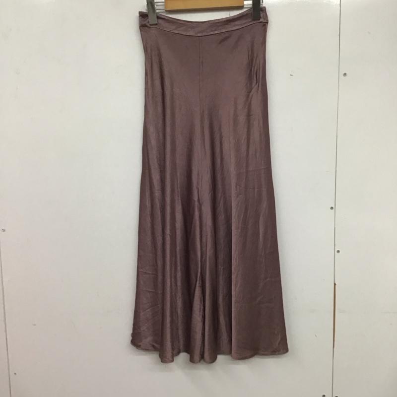ザラ ZARA スカート ロングスカート ロングスカート フレアスカート カジュアルスカート S 無地 紫 / パープル / レディース USED 古着 中古 10135434