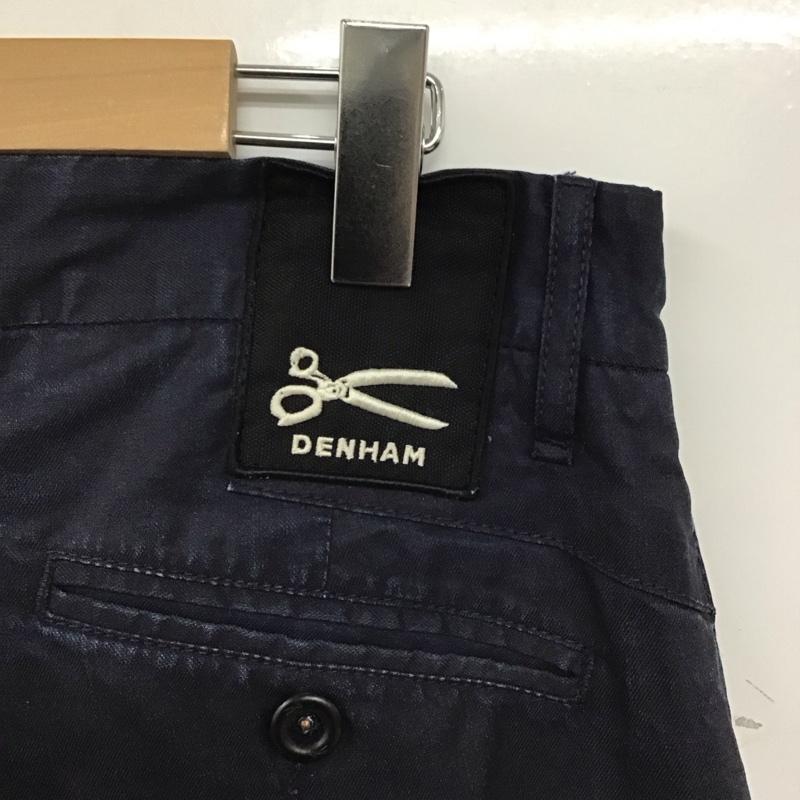 デンハム DENHAM パンツ ショートパンツ ショートパンツ ハーフパンツ カジュアルパンツ 30インチ 無地 紺 / ネイビー / メンズ USED 古着 中古 10134709