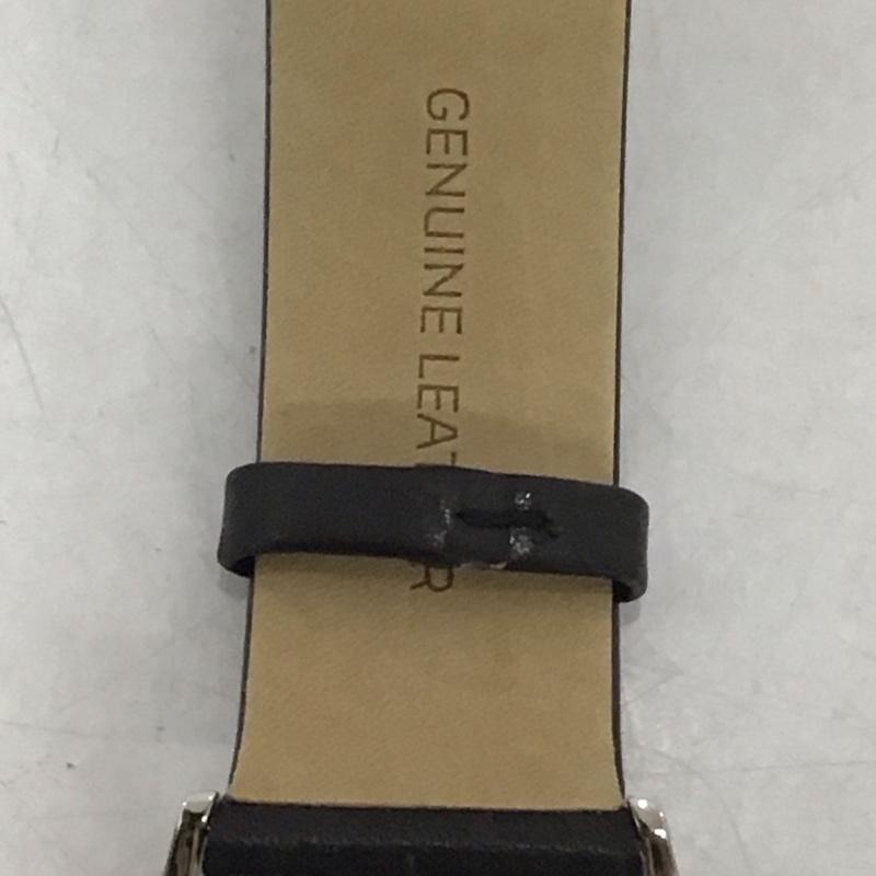 スカーゲン SKAGEN 腕時計 アナログ(クォーツ式) SKW6220 レザーベルト 箱有 ロゴ、文字 黒 / ブラック / メンズ USED 古着 中古 10134350