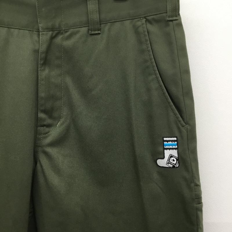 マジカルモッシュミスフィッツ MxMxM パンツ ワークパンツ、ペインターパンツ 32インチ ロゴ、文字 緑 / グリーン / メンズ USED 古着 中古 10134730