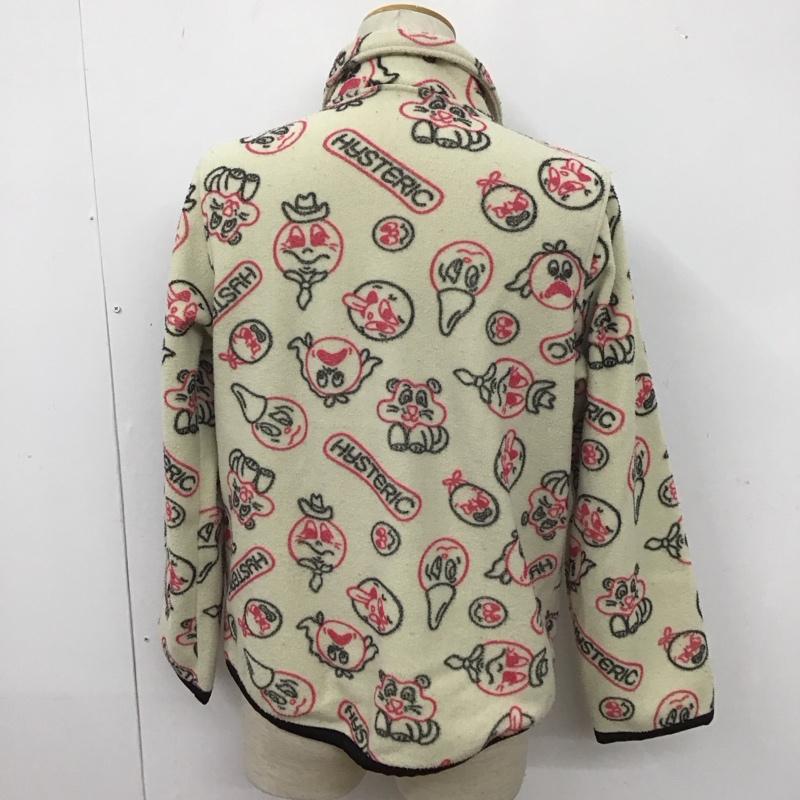 ヒステリックグラマー HYSTERIC GLAMOUR カットソー 長袖 長袖フリースカットソー 長袖カットソー ジップアップ プルオーバー FREE プリント マルチカラー / マルチカラー /  メンズ USED 古着 中古 10109315