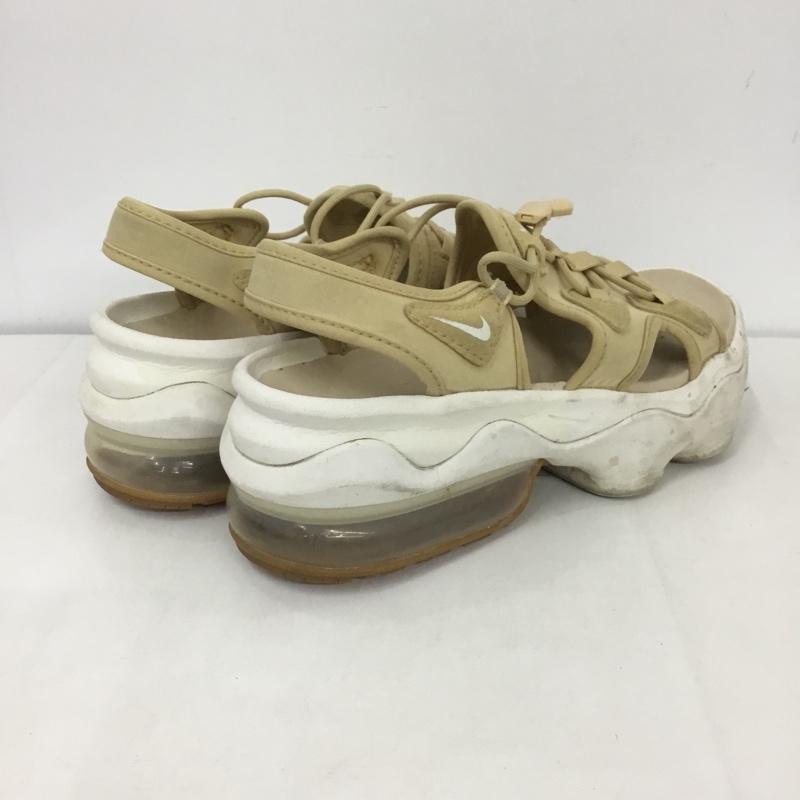ナイキ NIKE サンダル サンダル CI8798-200 WMNS AIR MAX KOKO SANDAL 厚底 24cm 24.0cm ワンポイント ベージュ / ベージュ / レディース USED 古着 中古 10124336