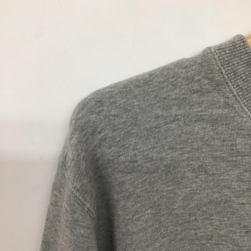 ハリウッドランチマーケット H.R MARKET トレーナー 長袖 長袖トレーナー スウェット クルーネック プルオーバー newera S ロゴ、文字 灰 / グレー / メンズ USED 古着 中古 10139769