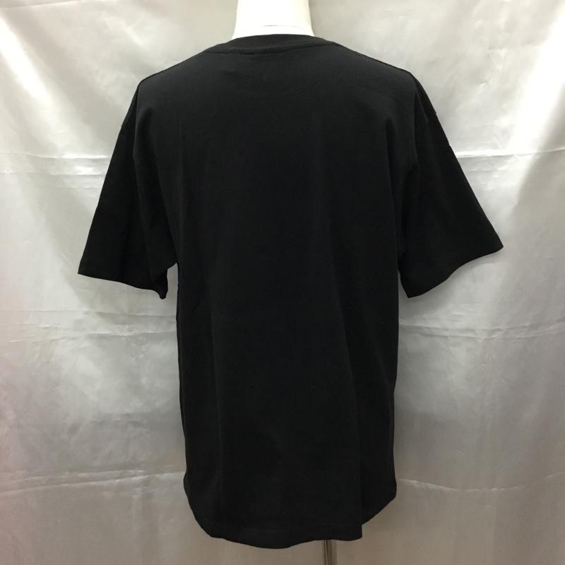 イグザンプル EXAMPLE Tシャツ 半袖 半袖カットソー プリントTシャツ クルーネックカットソー L プリント 黒 / ブラック /  メンズ USED 古着 中古 10108721