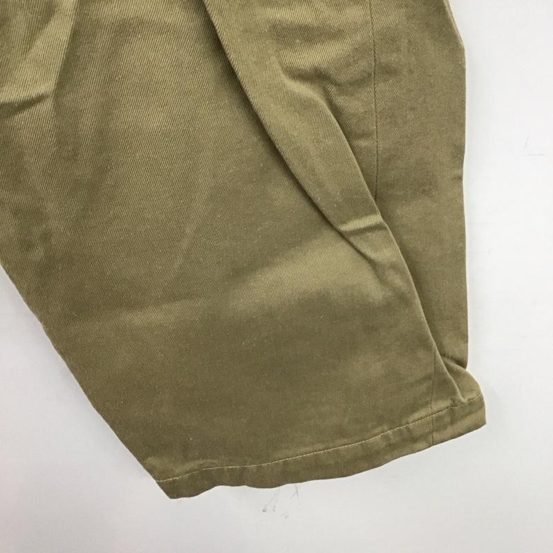 ヤエカ YAECA パンツ チノパン チノパン ワイドパンツ カジュアルパンツ 30インチ 無地 ベージュ / ベージュ /  メンズ USED 古着 中古 10124928