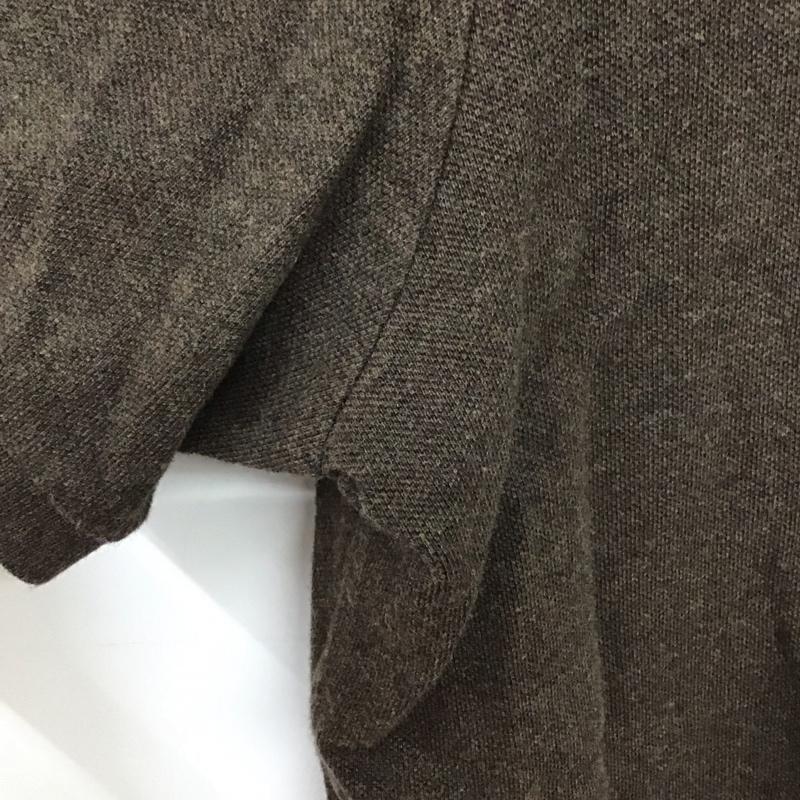 ポロバイラルフローレン Polo by RALPH LAUREN ポロシャツ 半袖 半袖ポロシャツ 半袖カットソー カラーシャツ L ロゴ、文字 茶 / ブラウン / メンズ USED 古着 中古 10132275