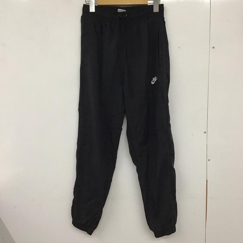 ナイキ NIKE パンツ ワークパンツ、ペインターパンツ dr9094-010 ナイロンパンツ ワイドパンツ スポーツウェア S 無地 黒 / ブラック / メンズ USED 古着 中古 10137001