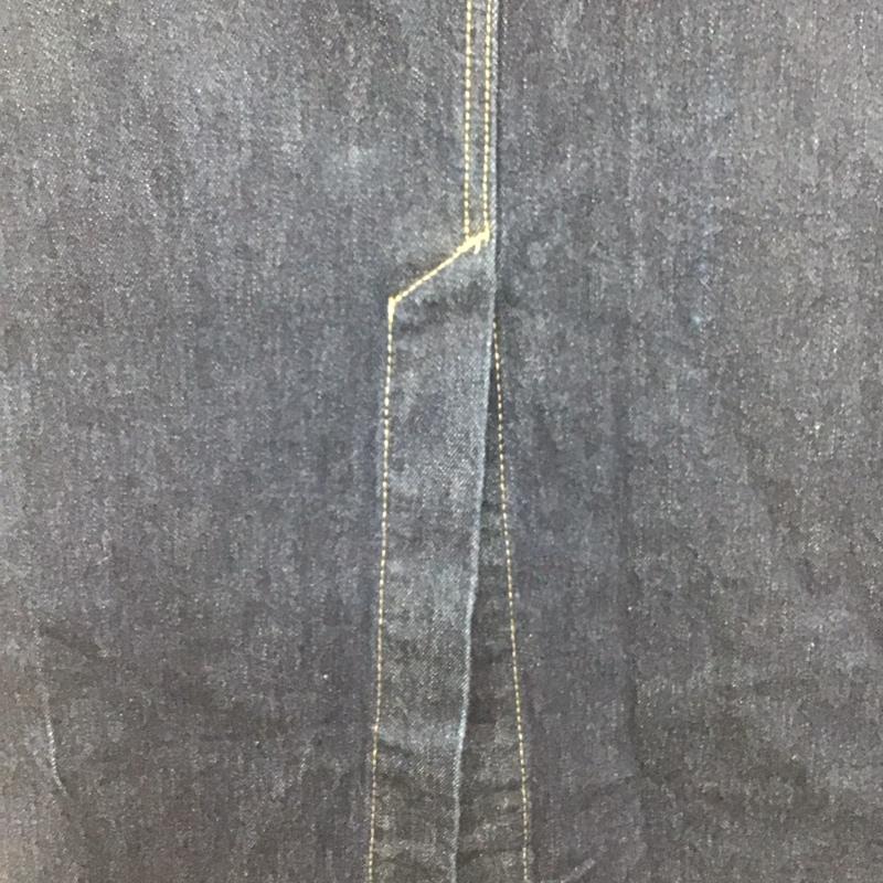 ザラ ZARA スカート ロングスカート 9863/258/407 デニム ペンシルスカート M 無地 インディゴ / インディゴ /  レディース USED 古着 中古 10133641
