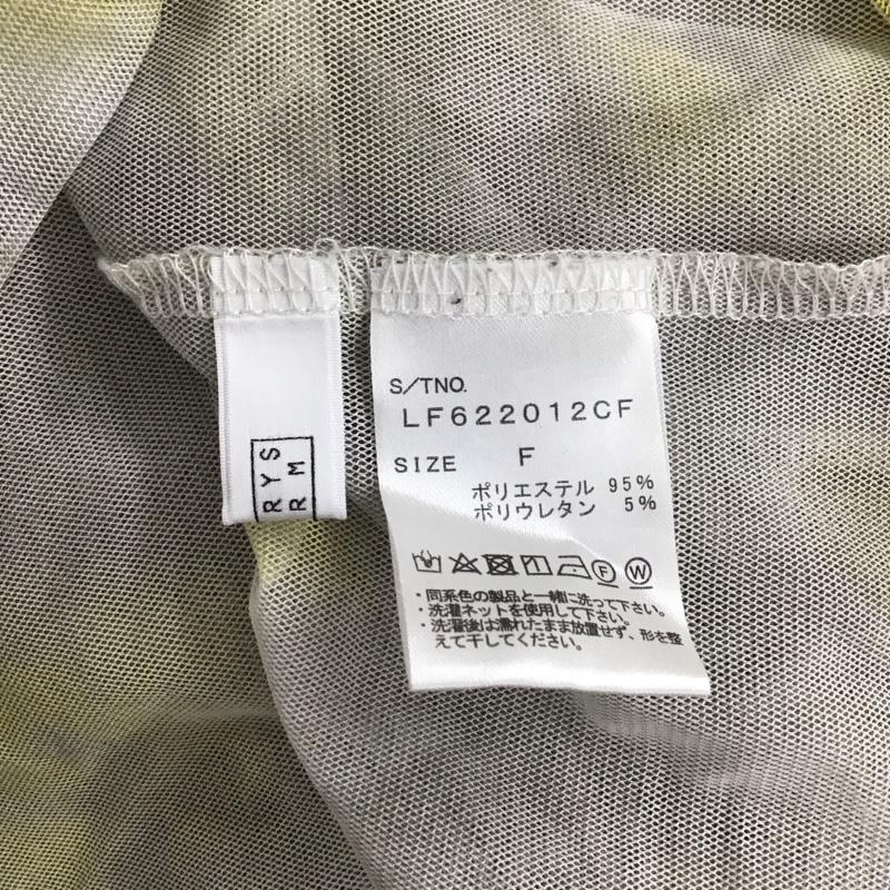 ローリーズファーム LOWRYS FARM カットソー 長袖 LF622012CF チュールハイネックLS FREE 無地 マルチカラー / マルチカラー / レディース USED 古着 中古 10147742
