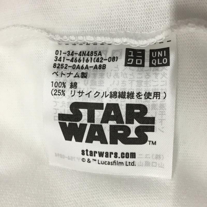 ユニクロ UNIQLO Tシャツ 半袖 Star Wars Remastered by 河村康輔 UT タグ付き XXL プリント 白 / ホワイト / メンズ USED 古着 中古 10117084