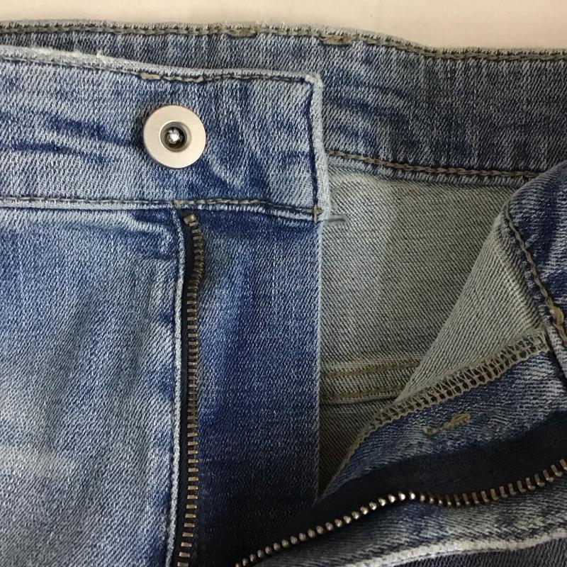 ザラ ZARA パンツ デニム、ジーンズ デニムパンツ スリムパンツ カジュアルパンツ ストレッチパンツ 44 無地 インディゴ / インディゴ /  メンズ USED 古着 中古 10127745
