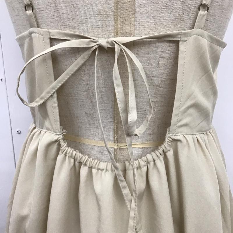 ダブルクローゼット w closet ワンピース ロングスカート FREE 無地 ベージュ / ベージュ / レディース USED 古着 中古 10121267