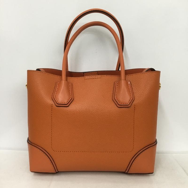 マイケルコース MICHAEL KORS ハンドバッグ ハンドバッグ ショルダーバッグ 2WAY ロゴ、文字 橙 / オレンジ / レディース USED 古着 中古 10133301