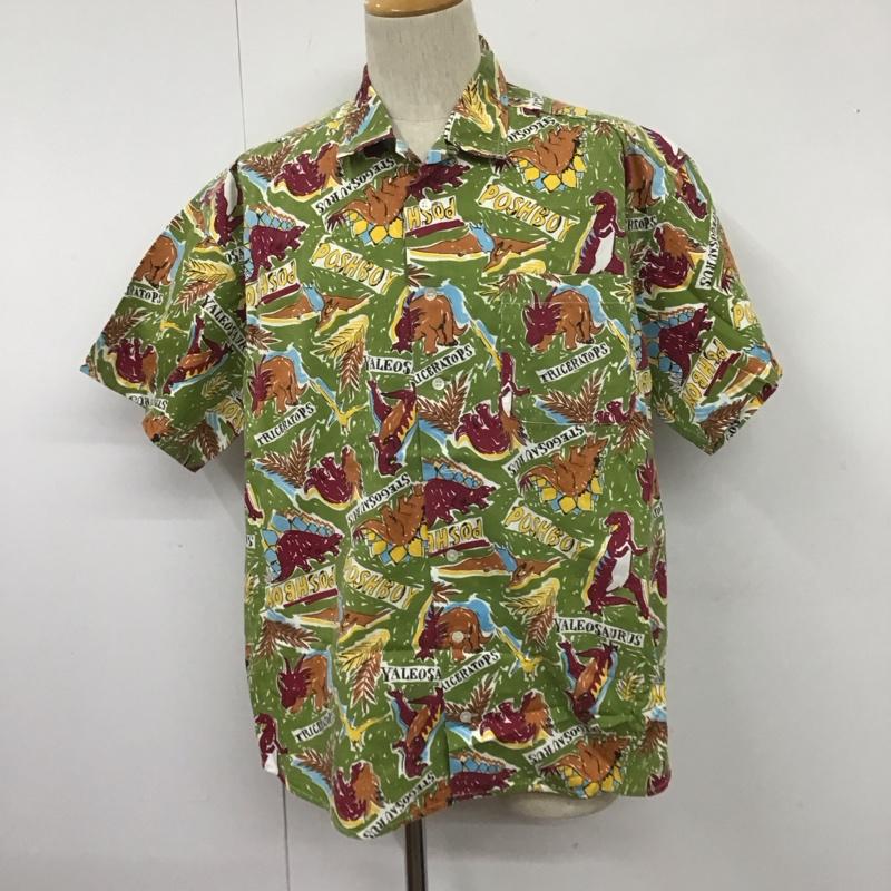 古着 USED シャツ、ブラウス 半袖 半袖シャツ カラーシャツ 半袖カットソー プリントシャツ 90s FREE プリント マルチカラー / マルチカラー /  メンズ USED 古着 中古 10109091