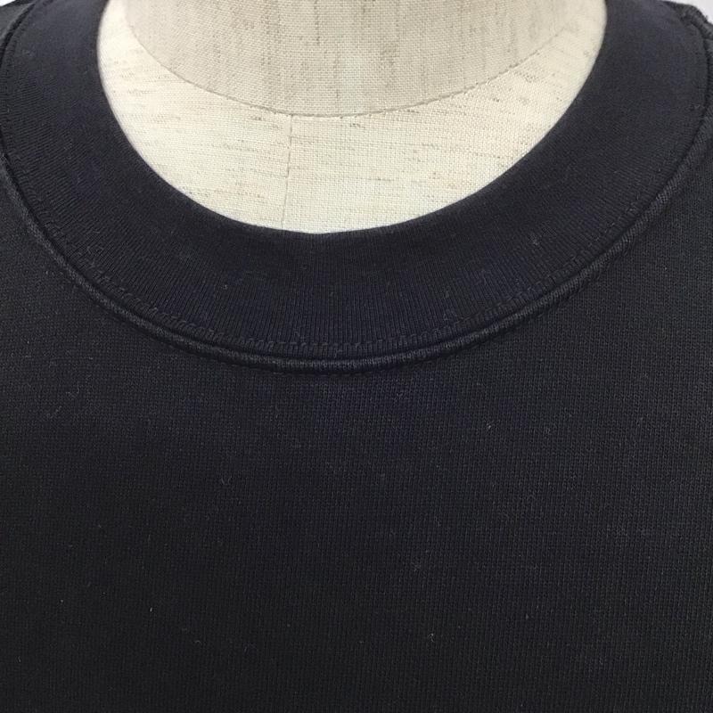 カルヴァン クライン ジーンズ Calvin Klein Jeans トレーナー 長袖 J321456 刺繍 L ロゴ、文字 黒 / ブラック / メンズ USED 古着 中古 10111841