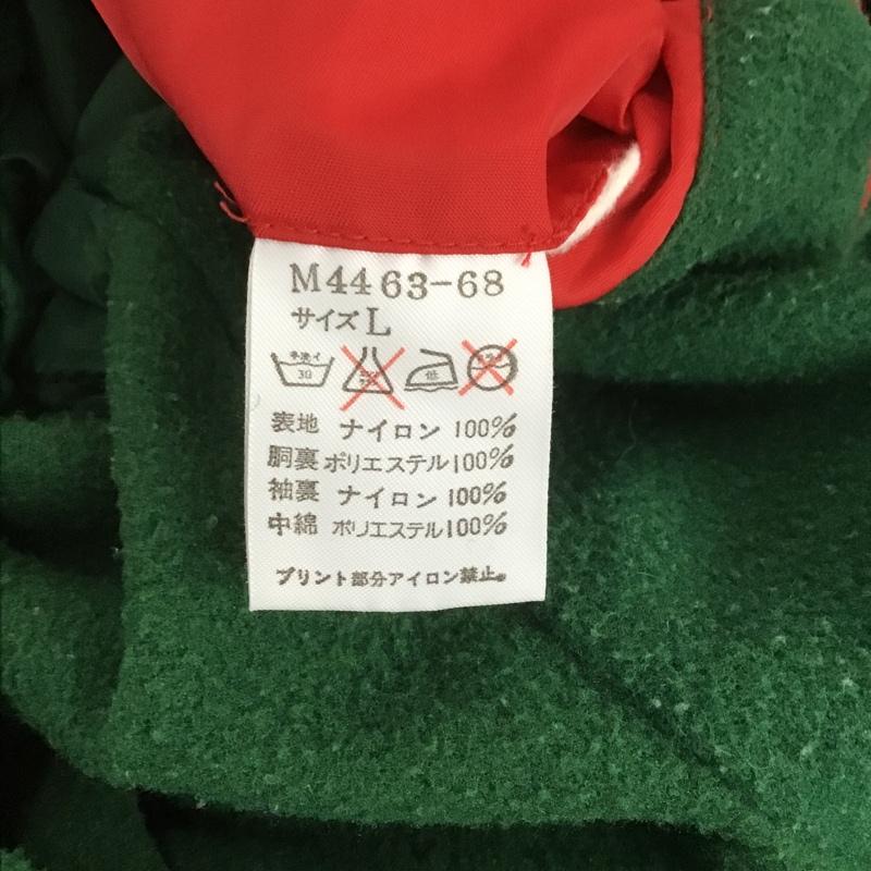 ラングラー Wrangler ジャケット、上着 ジャケット、ブレザー ナイロンジャケット アウター カラージャケット 前ボタン 古着 L プリント 赤 / レッド / メンズ USED 古着 中古 10106242