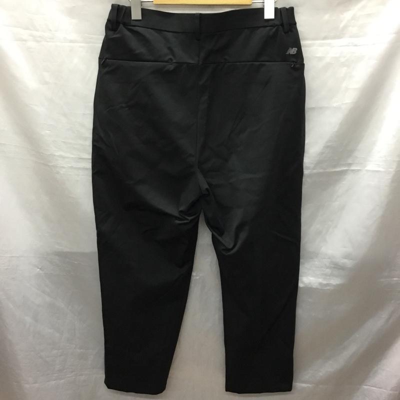 ニューバランス New Balance パンツ ワークパンツ、ペインターパンツ amp35004 MET24WideTaperedFit ワイドパンツ スポーツウェア L 無地 黒 / ブラック / メンズ USED 古着 中古 10121968