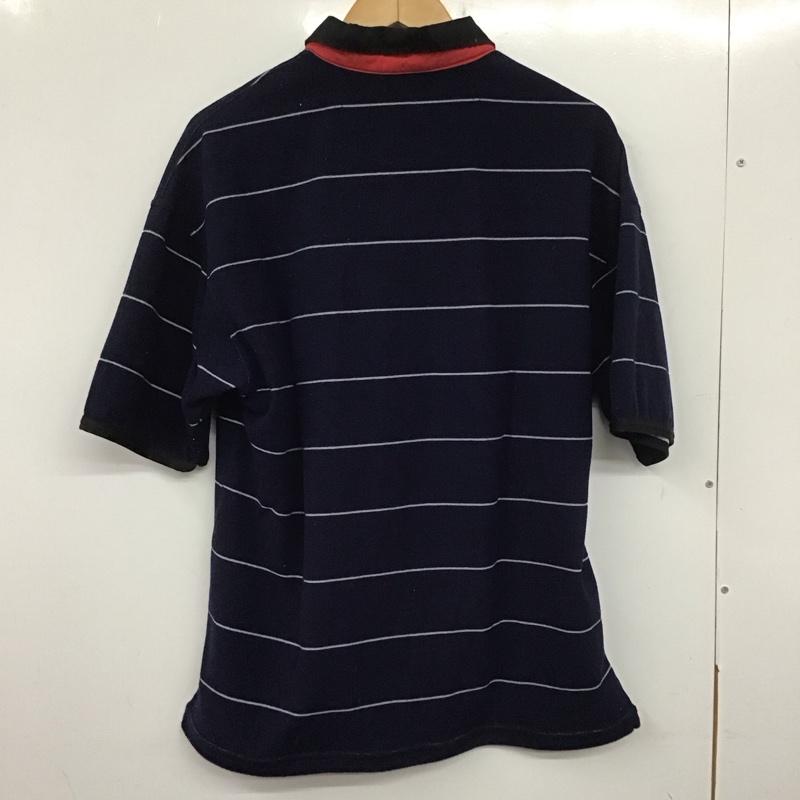 アンブロ UMBRO ポロシャツ 半袖 210199 MANCHESTER UNITED 90年代 M ロゴ、文字 紺 / ネイビー / メンズ USED 古着 中古 10139429