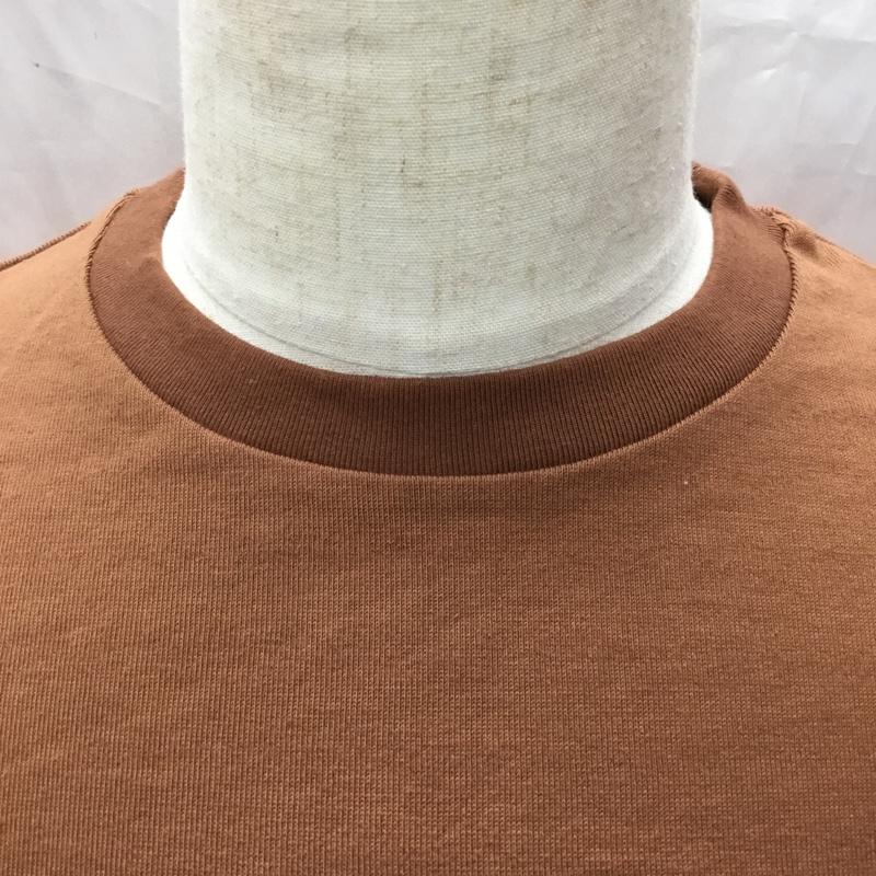 ナンバーナイン NUMBER (N)INE Tシャツ 半袖 819322037 Tシャツ 半袖カットソー クルーネックカットソー 1 無地 茶 / ブラウン /  メンズ USED 古着 中古 10112426