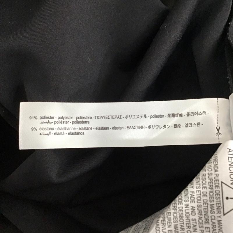 ザラ ZARA コート コート一般 ロングコート ロングジャケット カラージャケット アウター M 無地 黒 / ブラック / レディース USED 古着 中古 10120861