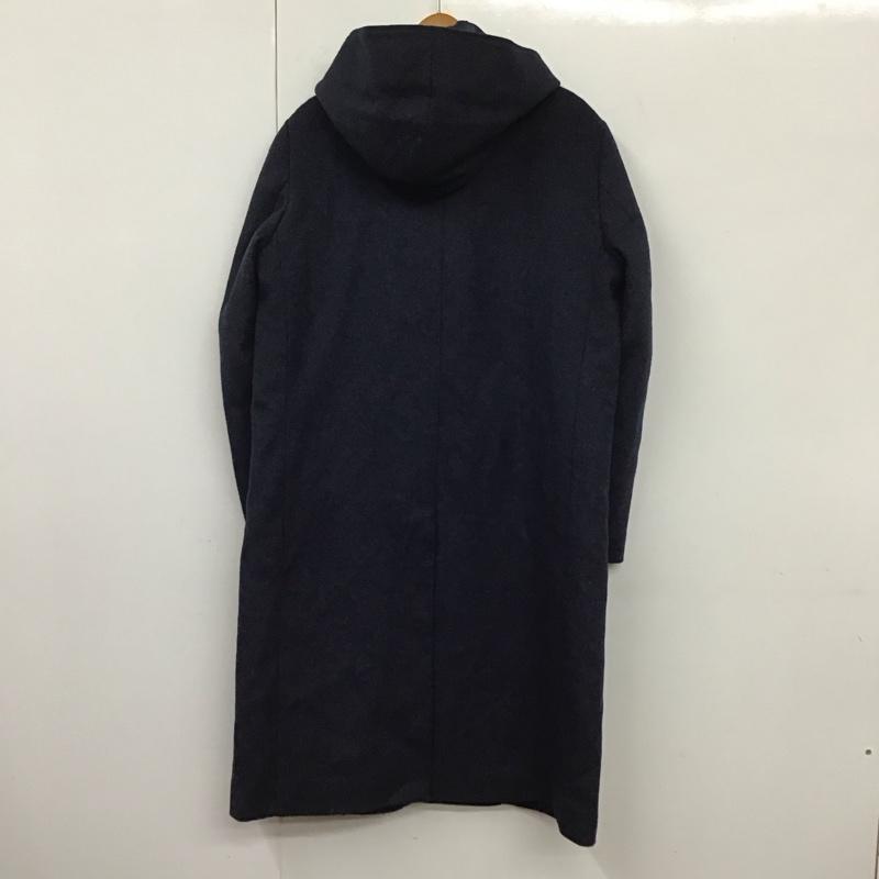 シップス SHIPS コート コート一般 801-44-0033 フードコート L 無地 紺 / ネイビー / メンズ USED 古着 中古 10131542