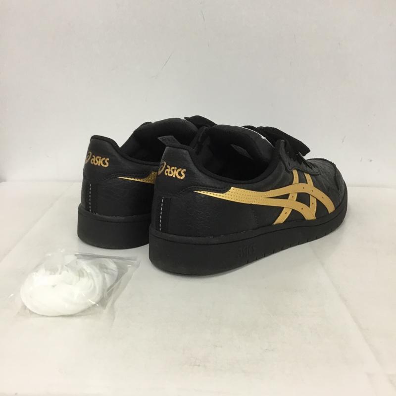 アシックス ASICS スニーカー スニーカー 1201B048 JAPAN PRO 28cm 28.0cm ロゴ、文字 黒 / ブラック / X 金 / ゴールド / メンズ USED 古着 中古 10139209