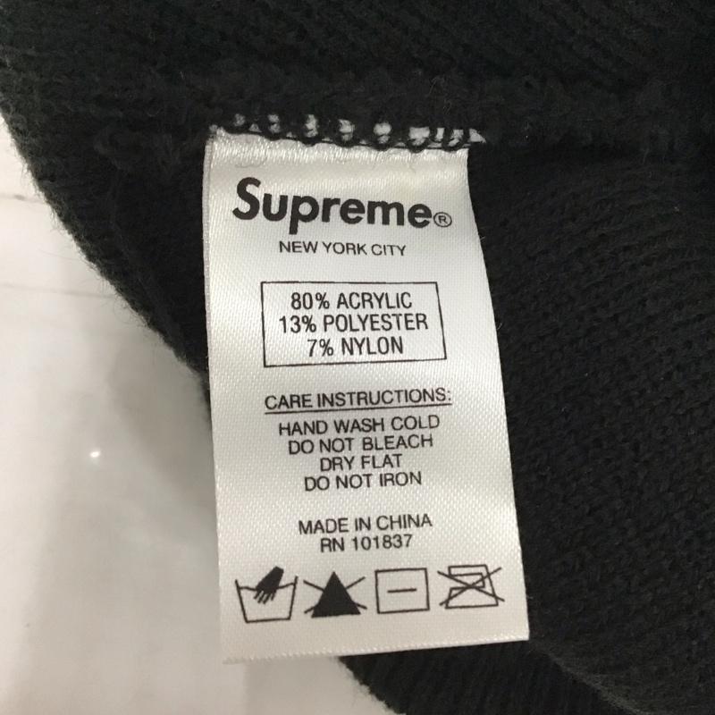 シュプリーム Supreme 帽子 ニット帽 Big Logo Beanie ロゴ、文字 黒 / ブラック / メンズ USED 古着 中古 10111529