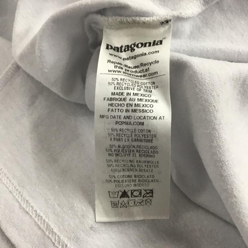 パタゴニア patagonia Tシャツ 半袖 38512sp20 ResponsibiliTee 半袖カットソー クルーネックカットソー L ロゴ、文字 白 / ホワイト / メンズ USED 古着 中古 10145923