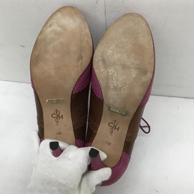 コールハーン COLE HAAN パンプス パンプス NIKEAIR US:6 茶 / ブラウン / X 桃 / ピンク / レディース USED 古着 中古 10119968