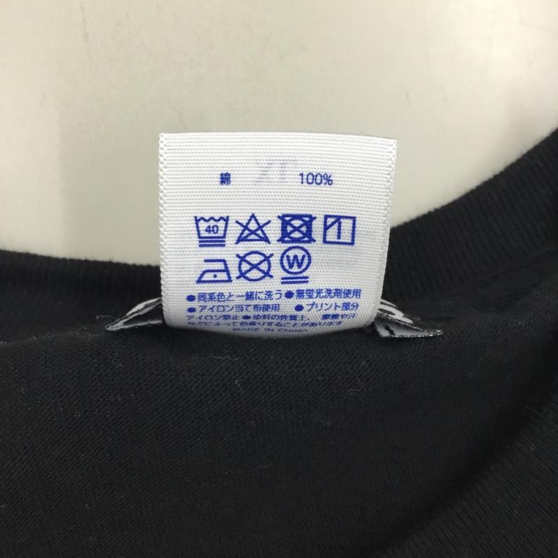 ルーディーズ RUDIES Tシャツ 半袖 半袖カットソー プリントTシャツ クルーネックカットソー XL ロゴ、文字 黒 / ブラック /  メンズ USED 古着 中古 10111298